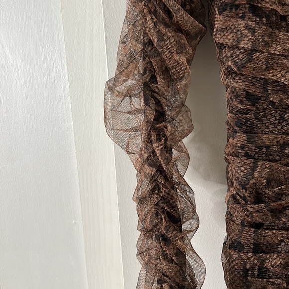 Snake Print Zara Dress - Picture 4 of 6